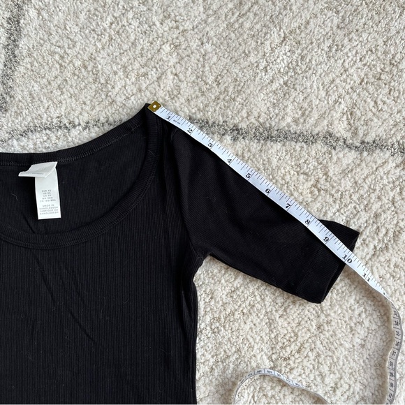 H&M Ribbed T-Shirt - Picture 7 of 8